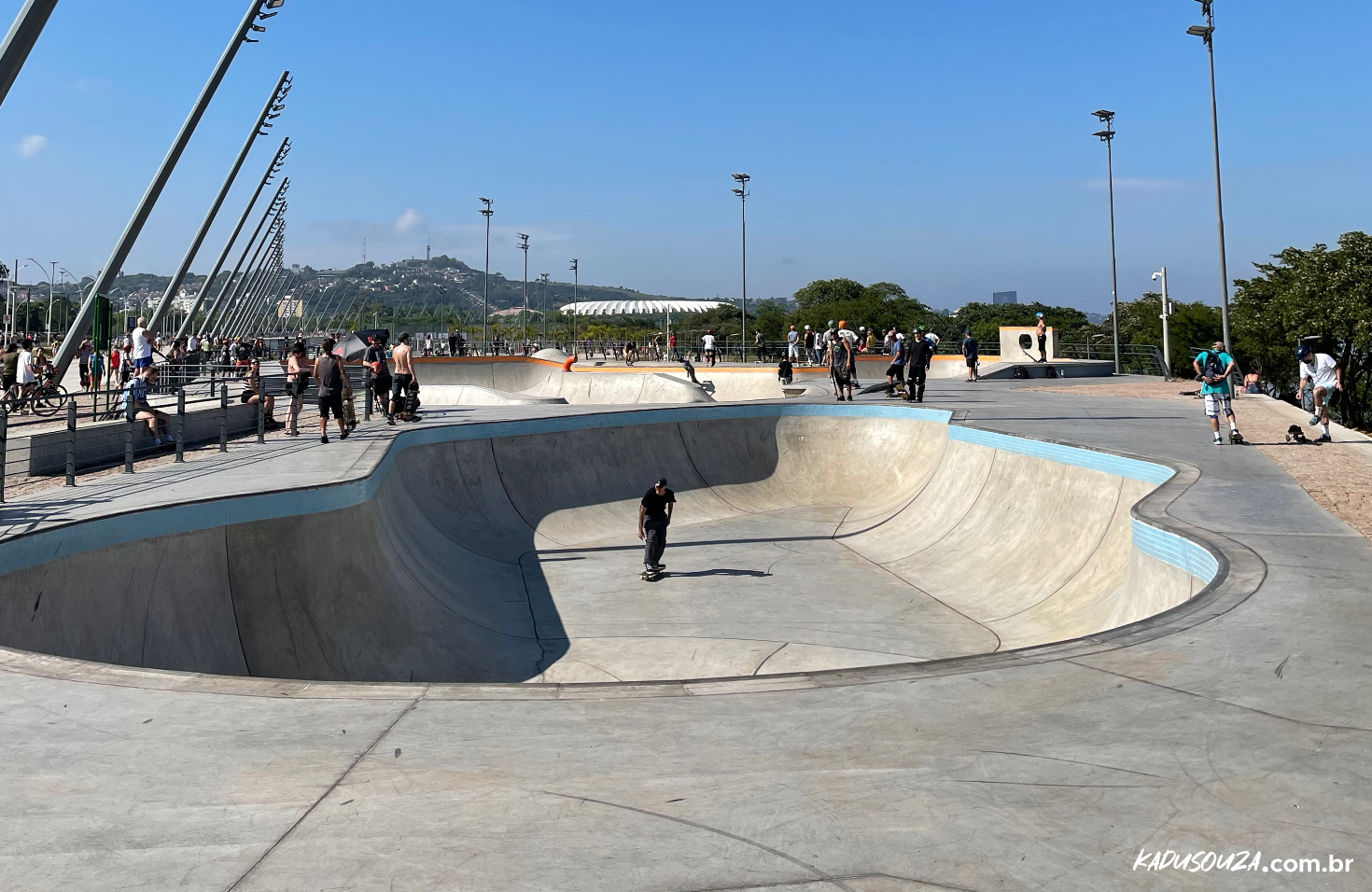 Nova Pista de Skate da Orla do Guaíba
